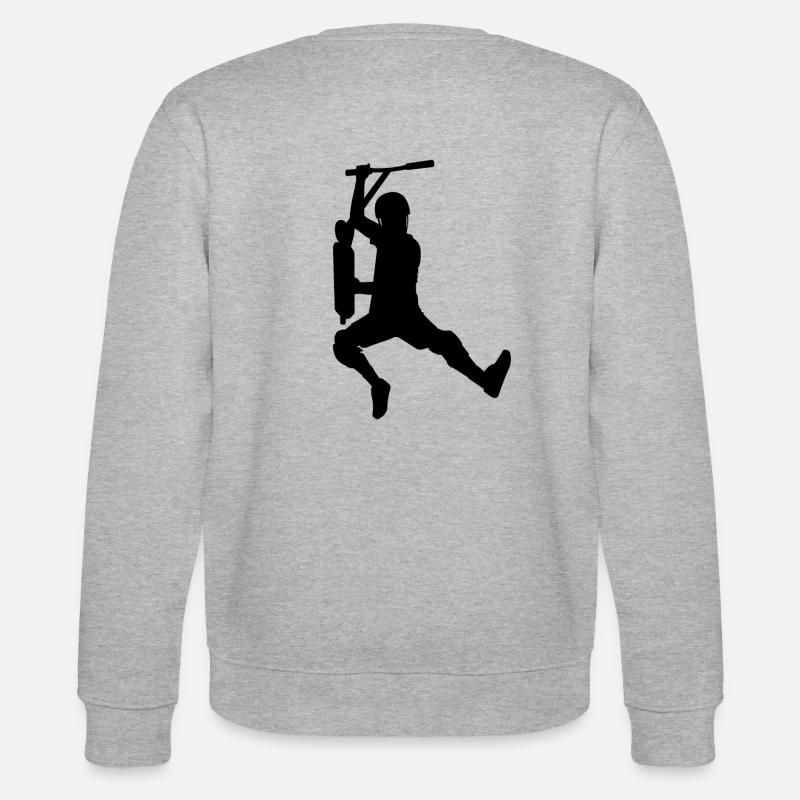 Deckgrab - Stanley/Stella Unisex Bio-Sweatshirt CHANGER  - Grau meliert
