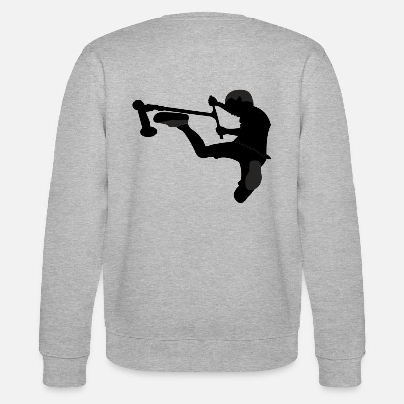 Briflip 7 - Stanley/Stella Unisex Bio-Sweatshirt CHANGER  - Grau meliert