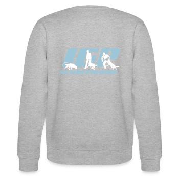 IGP Edition 2022 Schäferhund - Stanley/Stella Unisex Bio-Sweatshirt CHANGER  - Grau meliert - Hinten - Marisol (170cm)