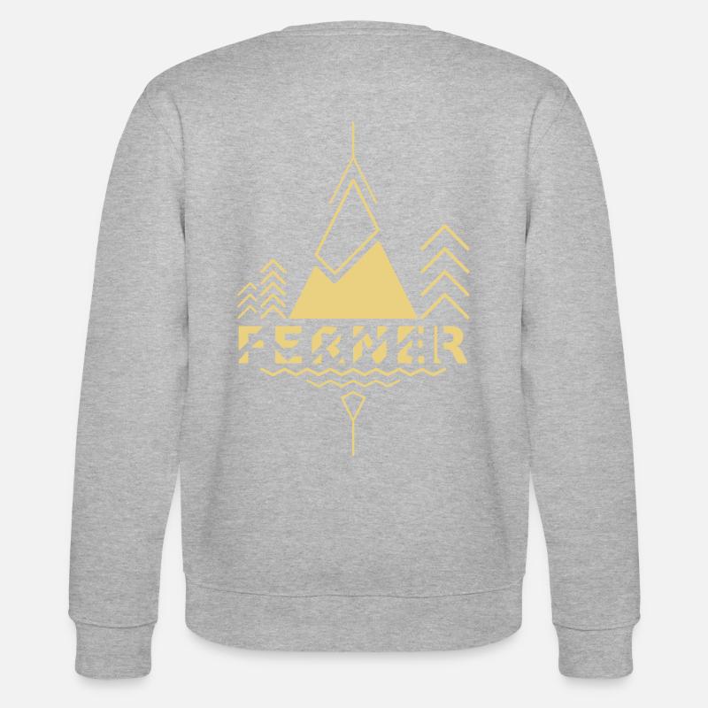 Alpenglühen, [das] - Stanley/Stella Unisex Bio-Sweatshirt CHANGER  - Grau meliert
