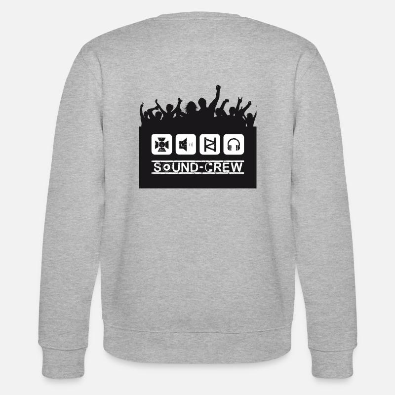 Son équipage PP black - Sweat bio CHANGER Stanley/Stella Unisexe - gris chiné