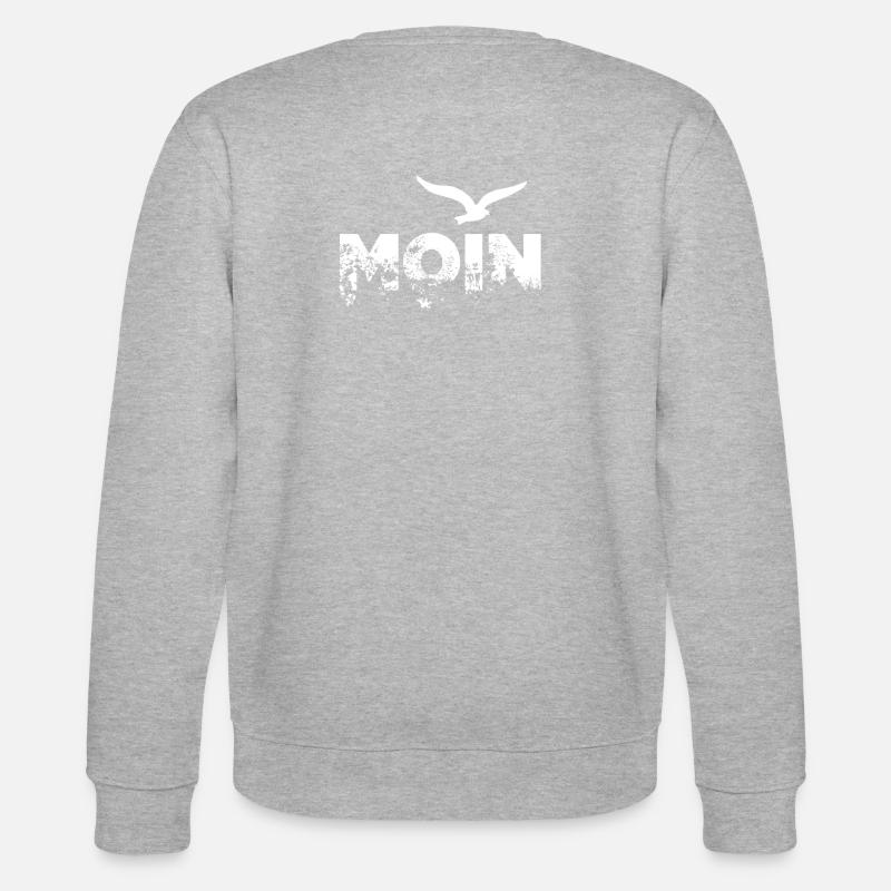 Moin - Stanley/Stella Unisex Bio-Sweatshirt CHANGER  - Grau meliert