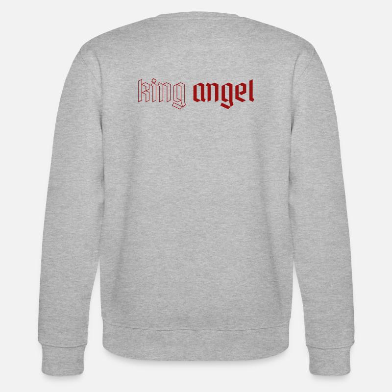 Roi Ange - Sweat bio CHANGER Stanley/Stella Unisexe - gris chiné