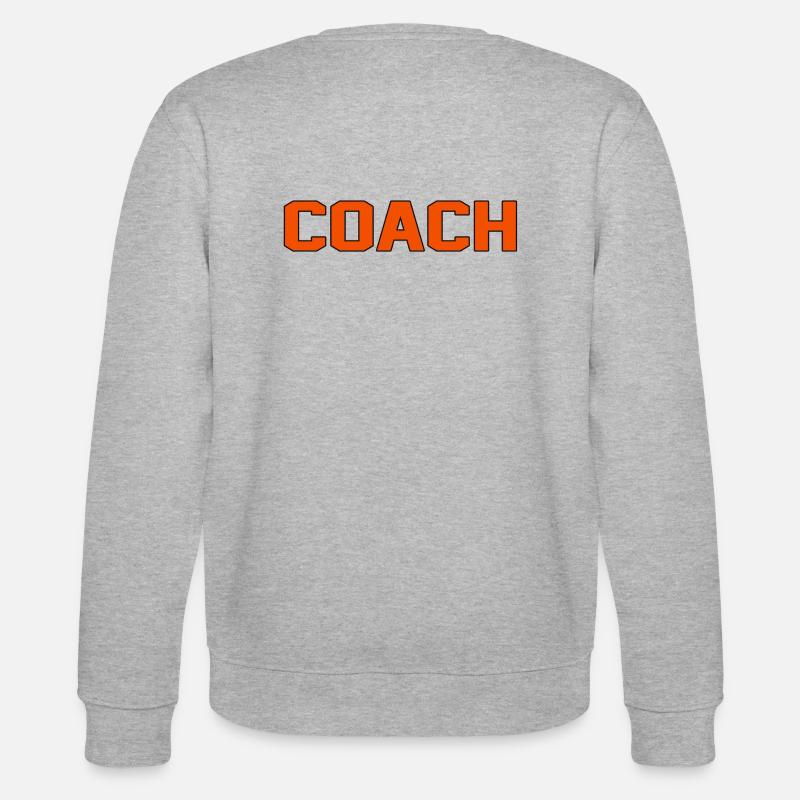 Coach - Trainer - Stanley/Stella Unisex Bio-Sweatshirt CHANGER  - Grau meliert