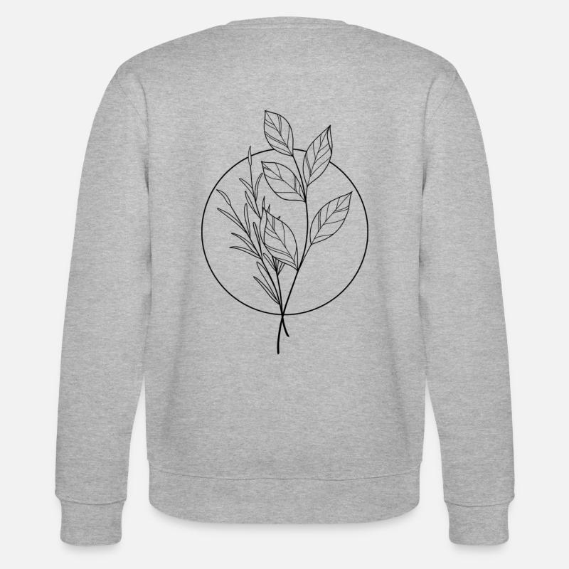 Plants - Stanley/Stella Unisex Bio-Sweatshirt CHANGER  - Grau meliert
