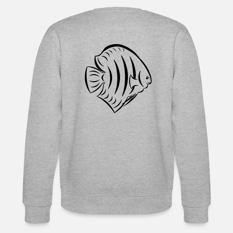 Diskus - Stanley/Stella Unisex Bio-Sweatshirt CHANGER  - Grau meliert