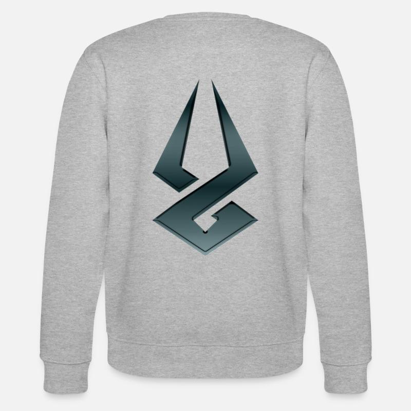 hatte Symbol - Stanley/Stella Unisex Bio-Sweatshirt CHANGER  - Grau meliert