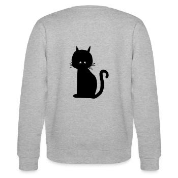 chatnoir - Sweat bio CHANGER Stanley/Stella Unisexe - gris chiné - Dos - Marisol (170cm)