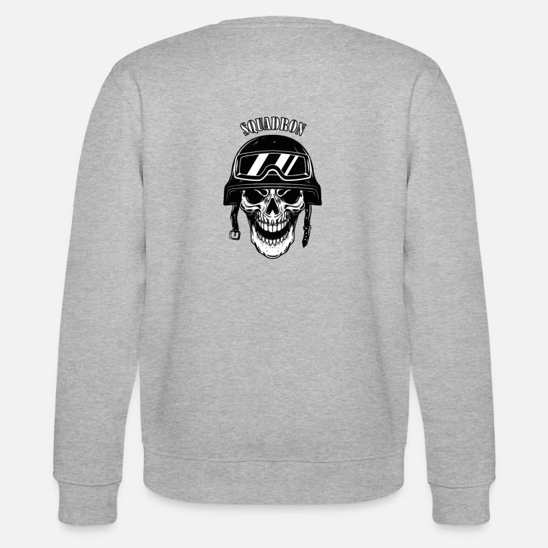 Armee - Stanley/Stella Unisex Bio-Sweatshirt CHANGER  - Grau meliert