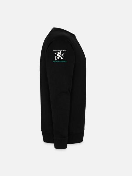 Parkour Jump - Dynamic Urban Design - Stanley/Stella CHANGER Unisex Organic Sweatshirt - black