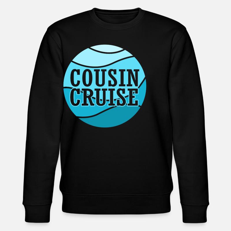 Cousins Croisière Bateau de croisière - Sweat bio CHANGER Stanley/Stella Unisexe - noir