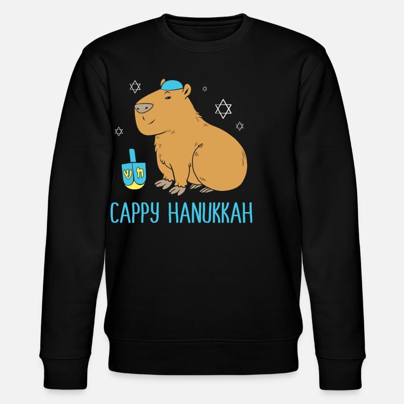 Hanoukka Hanoukka Hanoucca - Sweat bio CHANGER Stanley/Stella Unisexe - noir