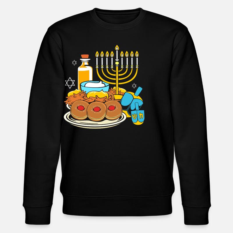 Hanoukka Hanoukka Hanoukka - Sweat bio CHANGER Stanley/Stella Unisexe - noir