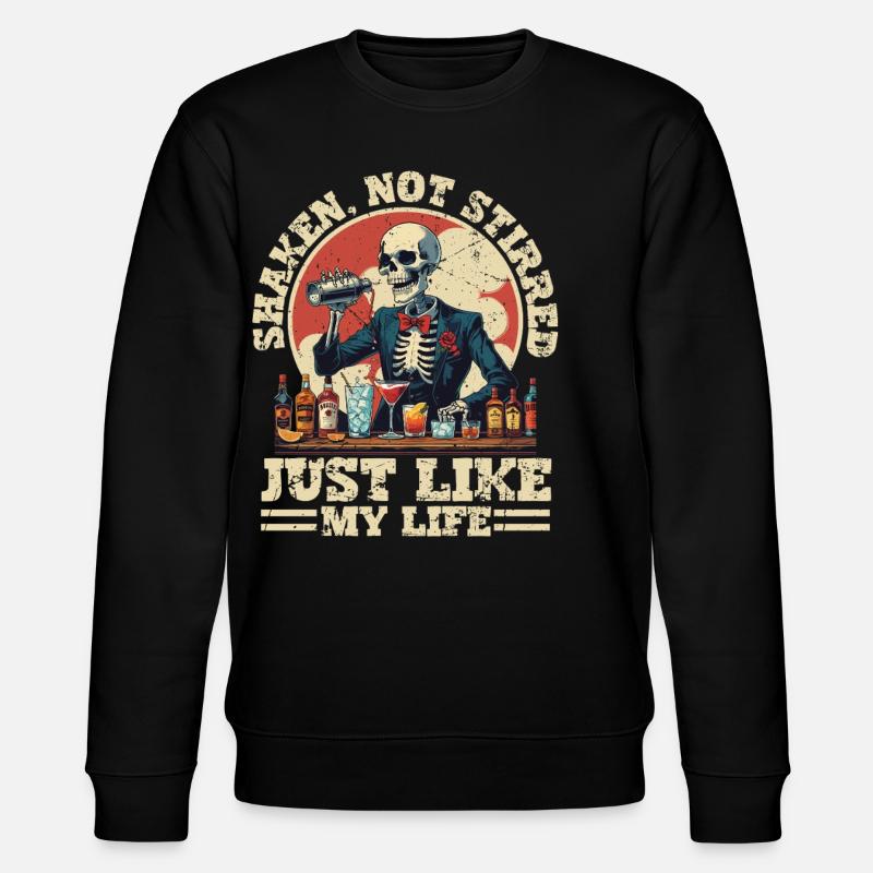 Bartender Bartender Bartending - Stanley/Stella CHANGER Unisex Organic Sweatshirt - black