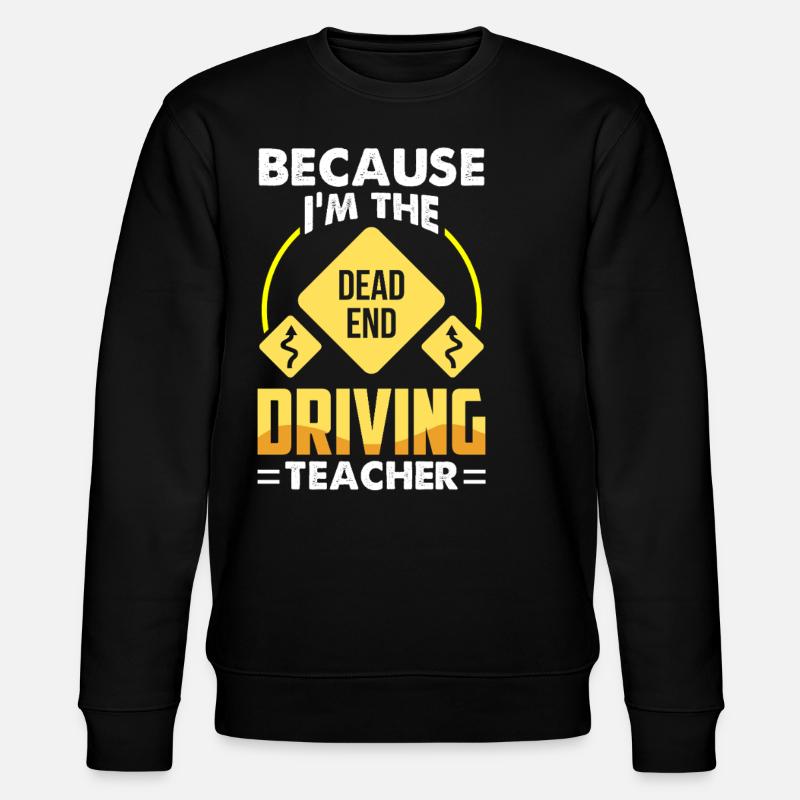 Fahrschule Fahrlehrer - Stanley/Stella Unisex Bio-Sweatshirt CHANGER  - Schwarz