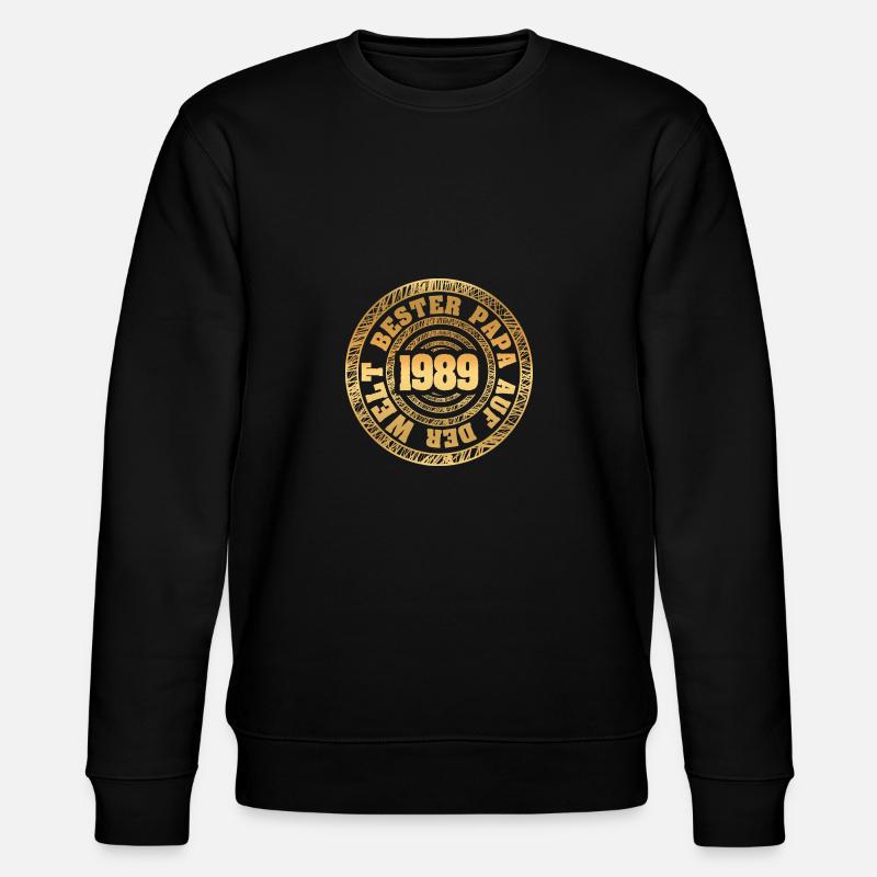 1989 - Stanley/Stella Unisex Bio-Sweatshirt CHANGER  - Schwarz