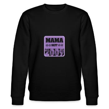 Mutti 2009 - Stanley/Stella Unisex Bio-Sweatshirt CHANGER  - Schwarz - Vorne - Nik (191cm) & Marisol (170cm)