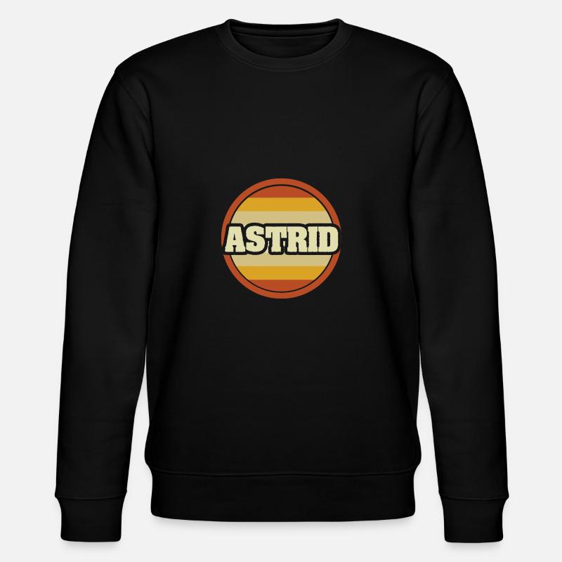 Gift for Astrid - Stanley/Stella CHANGER Unisex Organic Sweatshirt - black