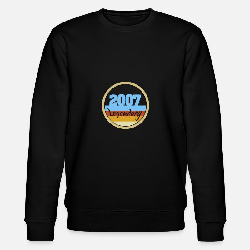 2007 - Sweat bio CHANGER Stanley/Stella Unisexe - noir