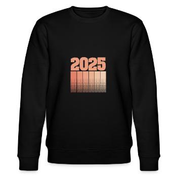 2025 - Stanley/Stella Unisex Bio-Sweatshirt CHANGER  - Schwarz - Vorne - Nik (191cm) & Marisol (170cm)