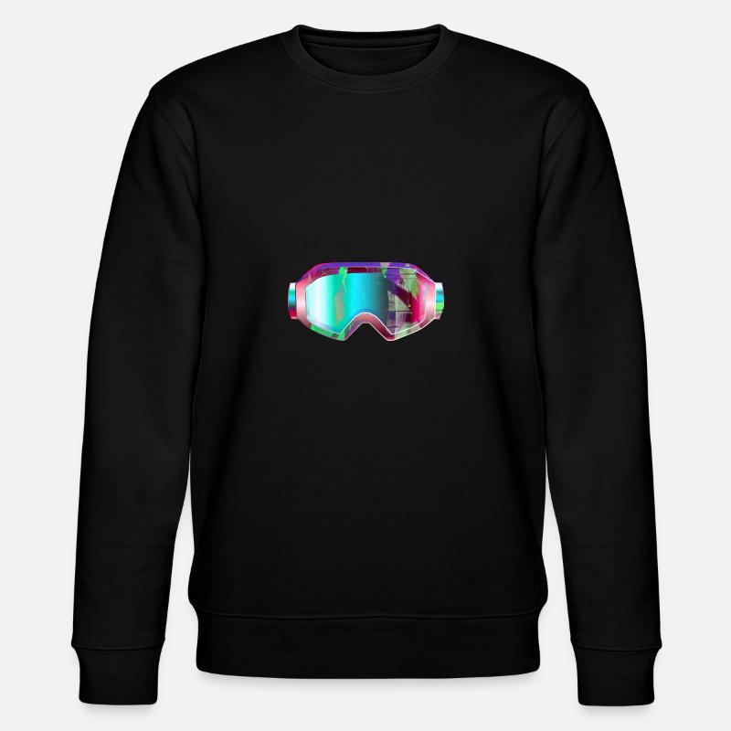 Lunettes de ski,Ski,Ski,Snowboard,Graffiti - Sweat bio CHANGER Stanley/Stella Unisexe - noir