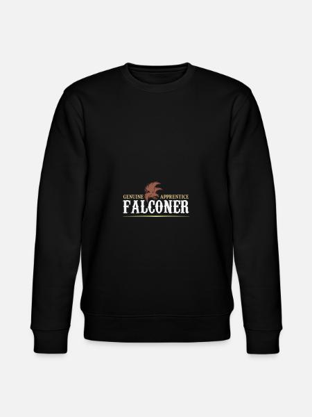 falconry quote pub hunting - Stanley/Stella CHANGER Unisex Organic Sweatshirt - black