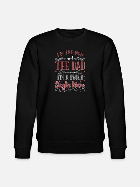 Parents Team Mother's Day - Stanley/Stella CHANGER Unisex Organic Sweatshirt - black