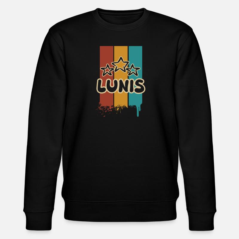 Lunis Lunis - Stanley/Stella Unisex Bio-Sweatshirt CHANGER  - Schwarz