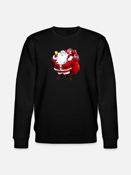Santa's gift - Stanley/Stella CHANGER Unisex Organic Sweatshirt - black