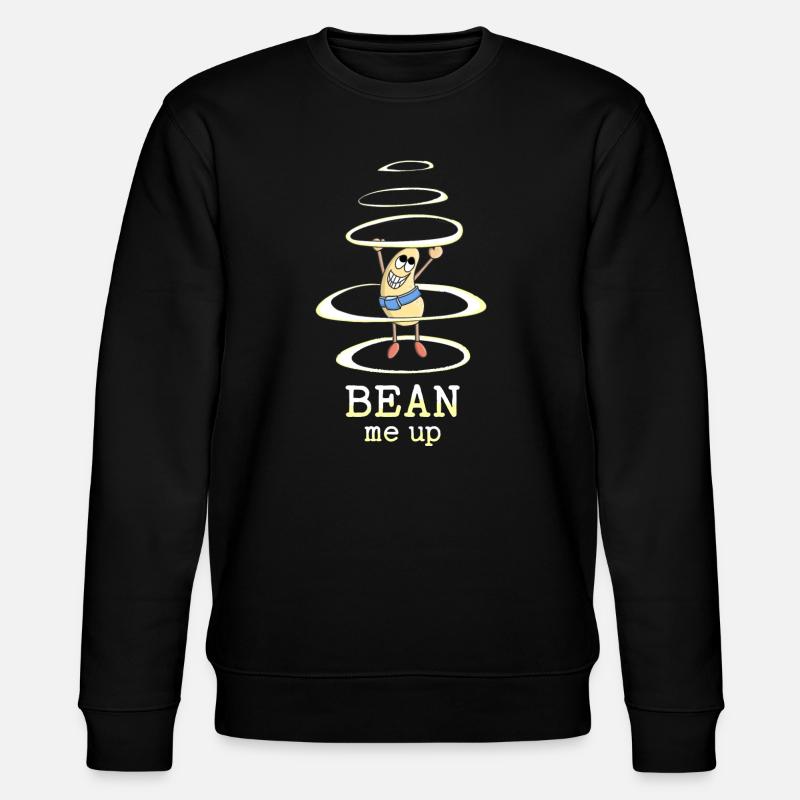 Bean Me-Up Space - Bean - Sweat bio CHANGER Stanley/Stella Unisexe - noir