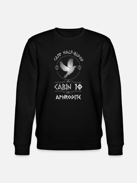 Cabin #10 in Camp Half Blood, Child of Aphrodite - Stanley/Stella CHANGER Unisex Organic Sweatshirt - black