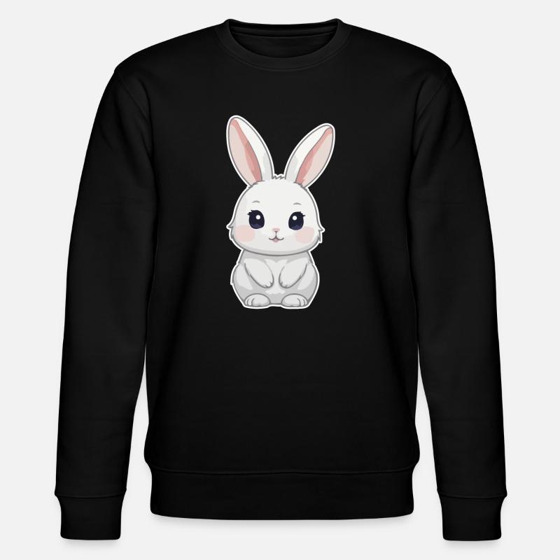 Lapin, Lapin, Lapin De Pâques - Sweat bio CHANGER Stanley/Stella Unisexe - noir