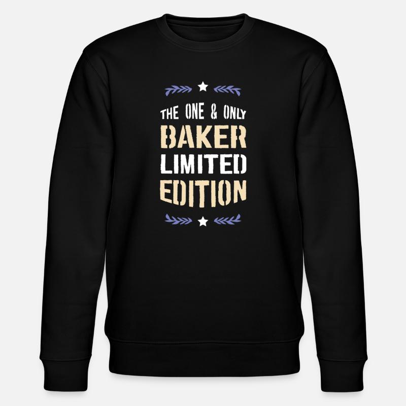 The Only Baker Limited Edition - Stanley/Stella CHANGER Unisex Organic Sweatshirt - black