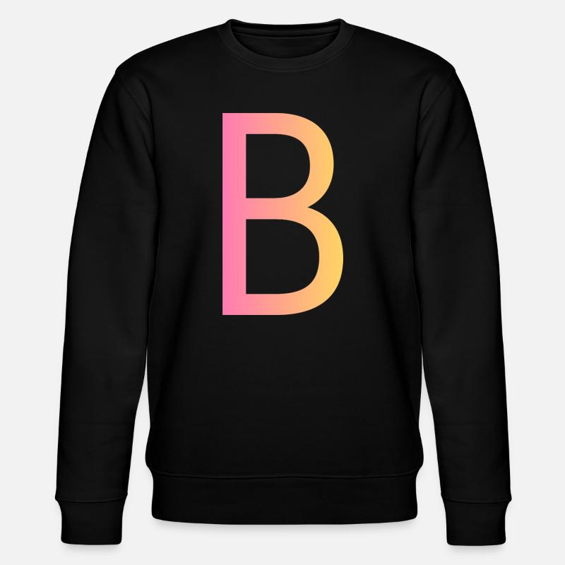 b - Stanley/Stella CHANGER Unisex Organic Sweatshirt - black