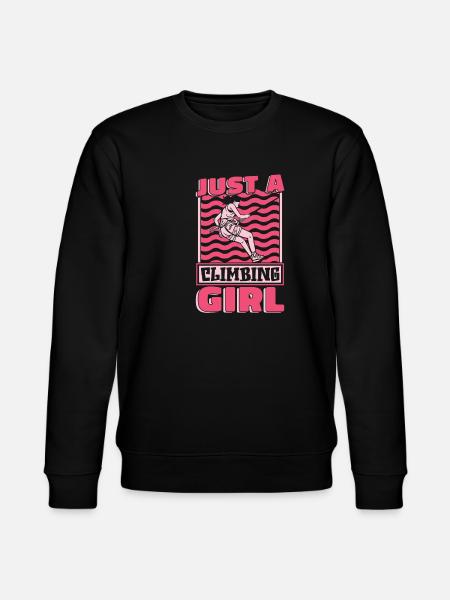 Grimpeuse d’escalade juste une grimpeuse - Sweat bio CHANGER Stanley/Stella Unisexe - noir