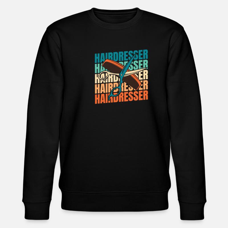 Coiffeur Coiffeur - Sweat bio CHANGER Stanley/Stella Unisexe - noir