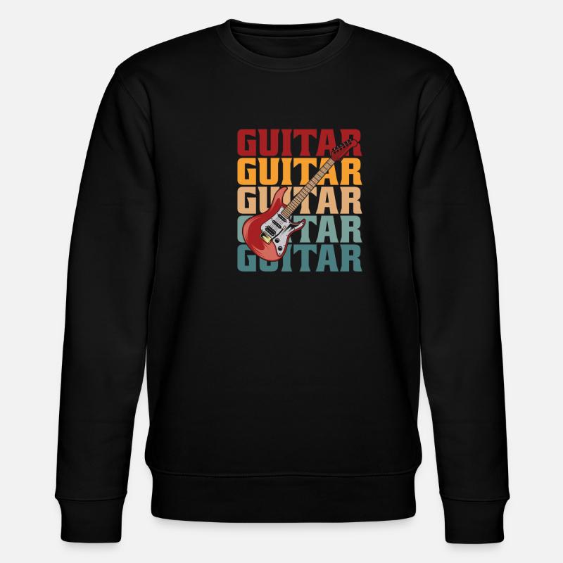 Guitare électrique Guitare électrique - Sweat bio CHANGER Stanley/Stella Unisexe - noir