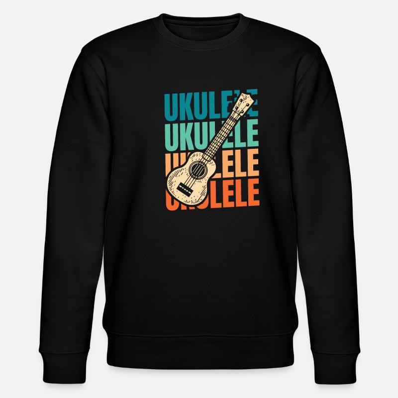 Ukulélé - Sweat bio CHANGER Stanley/Stella Unisexe - noir