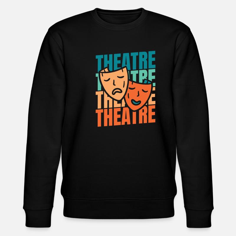 Acteurs de théâtre - Sweat bio CHANGER Stanley/Stella Unisexe - noir