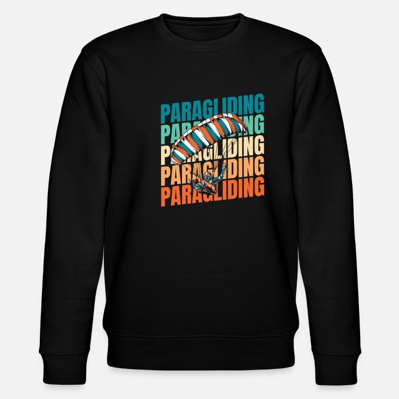 Parapente Parapente - Sweat bio CHANGER Stanley/Stella Unisexe - noir