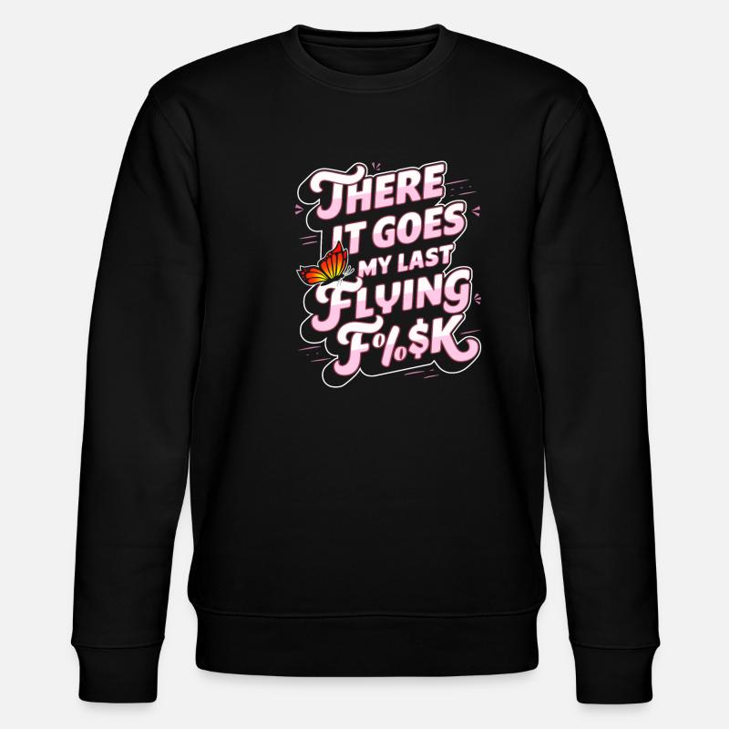 Black Humor Skeleton - Stanley/Stella CHANGER Unisex Organic Sweatshirt - black