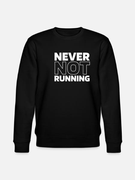 Xc Runner Cross Country Running - Stanley/Stella CHANGER Unisex Organic Sweatshirt - black