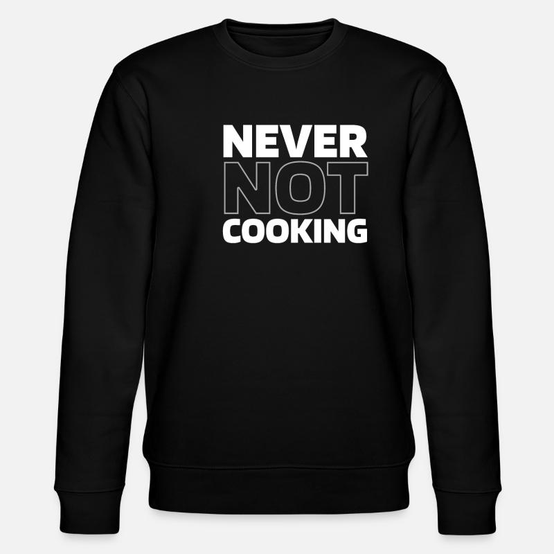 Koch Kochen - Stanley/Stella Unisex Bio-Sweatshirt CHANGER - Schwarz