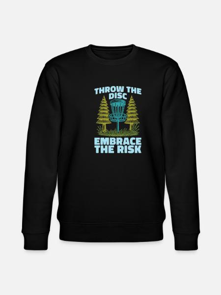 Frisbee Golf Disc Golf - Stanley/Stella CHANGER Unisex Organic Sweatshirt - black