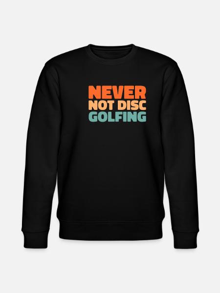 Frisbee Golf Disc Golf - Stanley/Stella CHANGER Unisex Organic Sweatshirt - black