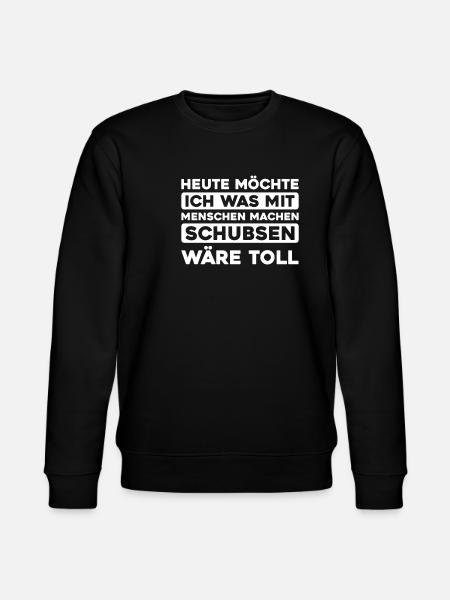 Black humor - Stanley/Stella CHANGER Unisex Organic Sweatshirt - black