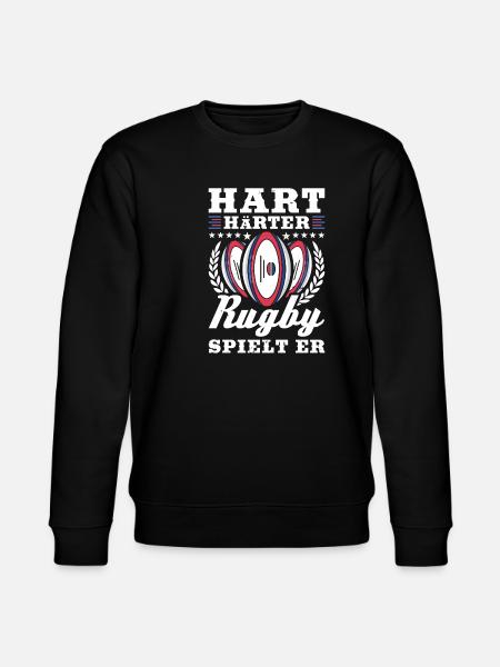 Rugby - Stanley/Stella CHANGER Unisex Organic Sweatshirt - black