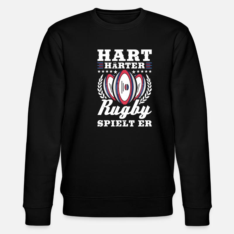 Rugby - Stanley/Stella CHANGER Unisex Organic Sweatshirt - black