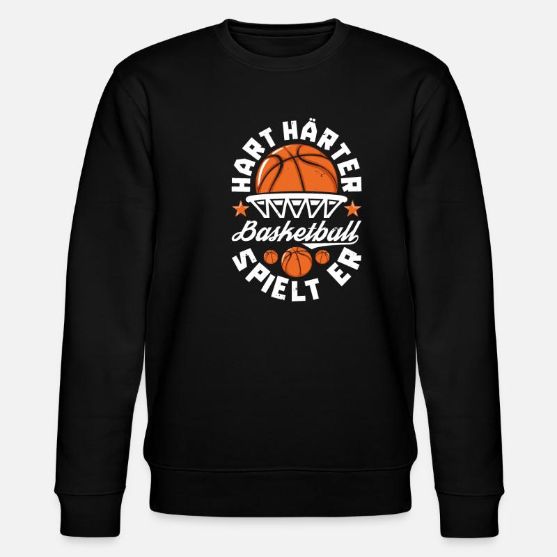 Basket-ball Joueurs de basket-ball - Sweat bio CHANGER Stanley/Stella Unisexe - noir