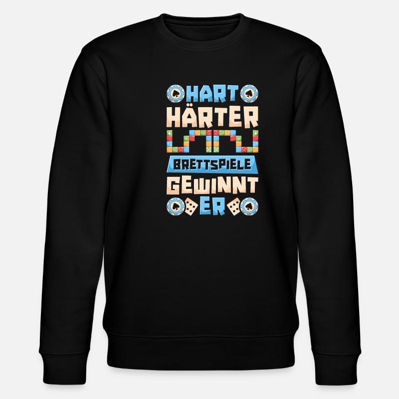 Board Game Board Game - Stanley/Stella CHANGER Unisex Organic Sweatshirt - black